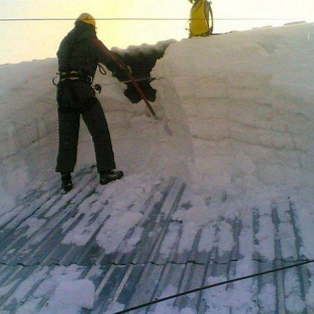 Уборка снега цена в Звенигороде